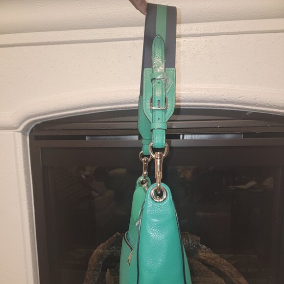 Coach Jes Hobo Horse Carriage Logo Leather Shoulder Bag EUC - Picture 4 of 7